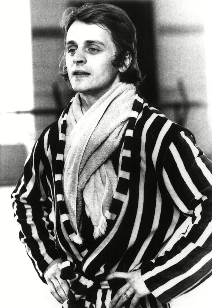 Mikhail Baryshnikov Poses In Studio