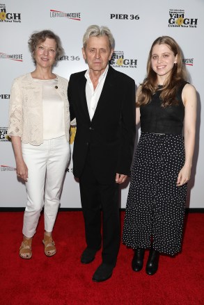 Lisa Rinehart, Mikhail Baryshnikov and Sofia-Luisa Baryshnikov
Immersive Van Gogh Exhibition VIP preview, Arrivals, New York, USA - 08 Jun 2021