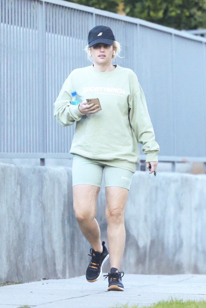 Rebel Wilson on a Walk In L.A.