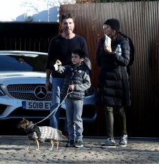 EXCLUSIVE: Moody Simon Cowell and his partner Lauren Silverman and their child out and about in London. Material must be credited "The Sun/News Licensing" unless otherwise agreed. 100% surcharge if not credited. Online rights need to be cleared separately. Strictly one time use only subject to agreement with News Licensing. 26 Feb 2021 Pictured: Moody Simon Cowell and his partner Lauren Silverman and their child out and about in London. Material must be credited "The Sun/News Licensing" unless otherwise agreed. 100% surcharge if not credited. Online rights need to be cleared separately. Strictly one time use only subject to agreement with News Licensing. Photo credit: News Licensing / MEGA TheMegaAgency.com +1 888 505 6342 (Mega Agency TagID: MEGA736687_001.jpg) [Photo via Mega Agency]