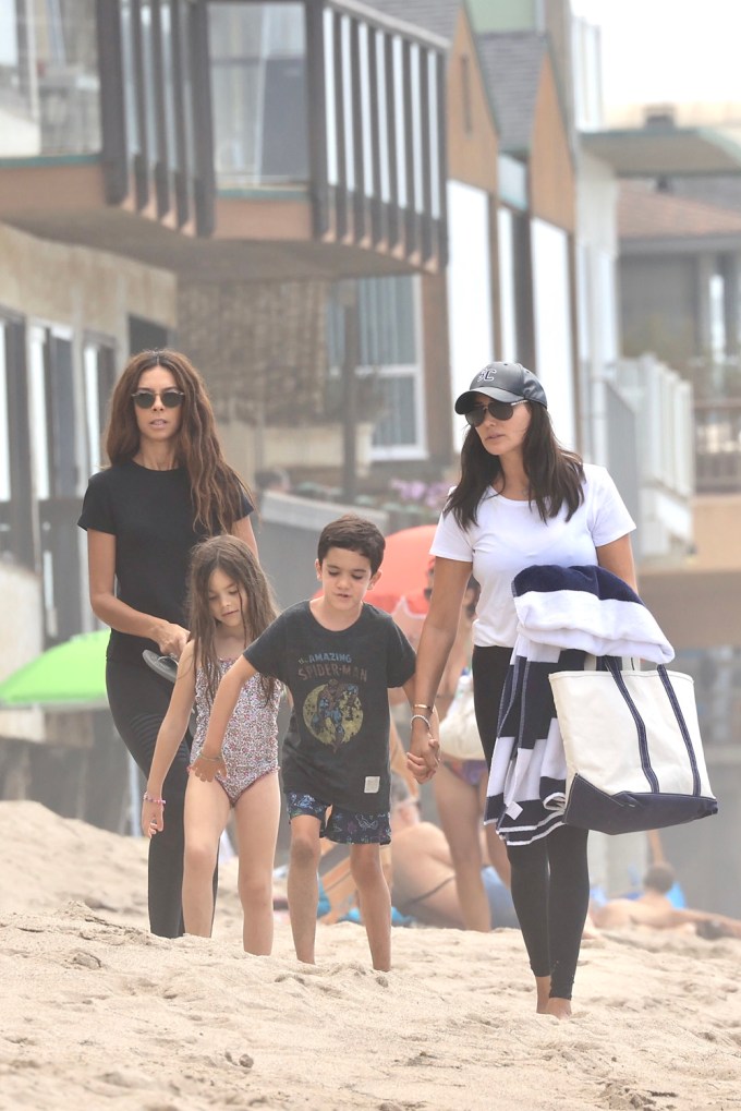 Lauren Silverman & Terri Seymour Enjoy A Beach Day