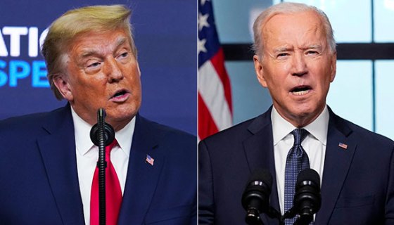 Donald Trump, Joe Biden
