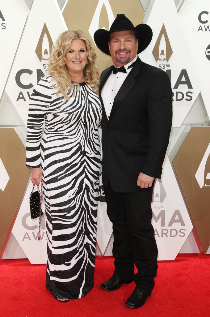 Garth Brooks & Trisha Yearwood at the 53rd Annual CMA Awards