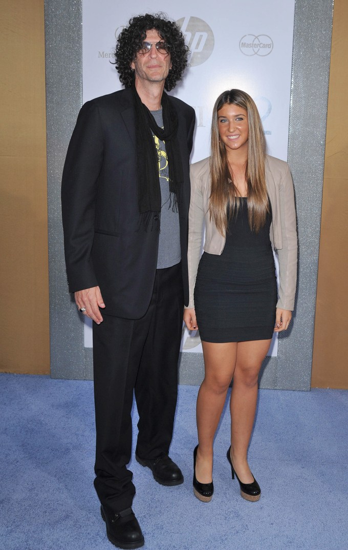 Howard Stern & Daughter Ashley at the Premiere of ‘Sex and the City 2’