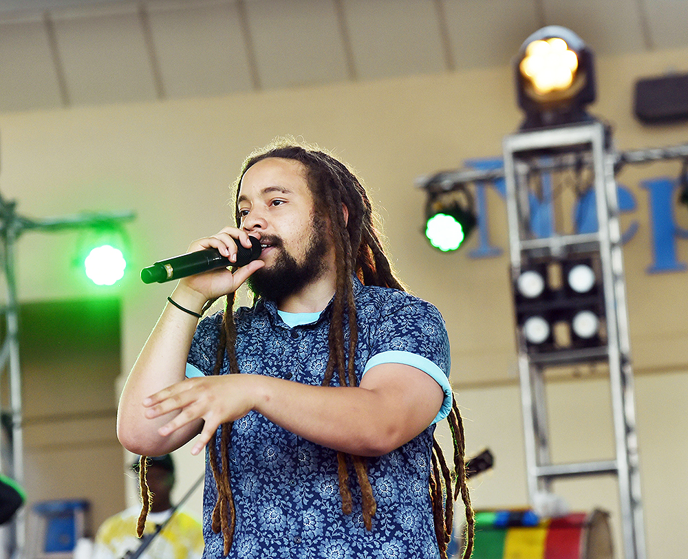 August 6, 2019, Virginia Beach, Virginia, USA: JO MERSA MARLEY brings the reggae to the oceanfront at Neptunes Park on 31st street in Virginia Beach, Virginia on 6 August 2019. Photo Â© Jeff Moore. 06 Aug 2019 Pictured: August 6, 2019, Virginia Beach, Virginia, USA: JO MERSA MARLEY brings the reggae to the oceanfront at Neptunes Park on 31st street in Virginia Beach, Virginia on 6 August 2019. Photo Â© Jeff Moore. Photo credit: ZUMAPRESS.com / MEGA TheMegaAgency.com +1 888 505 6342 (Mega Agency TagID: MEGA479692_016.jpg) [Photo via Mega Agency]