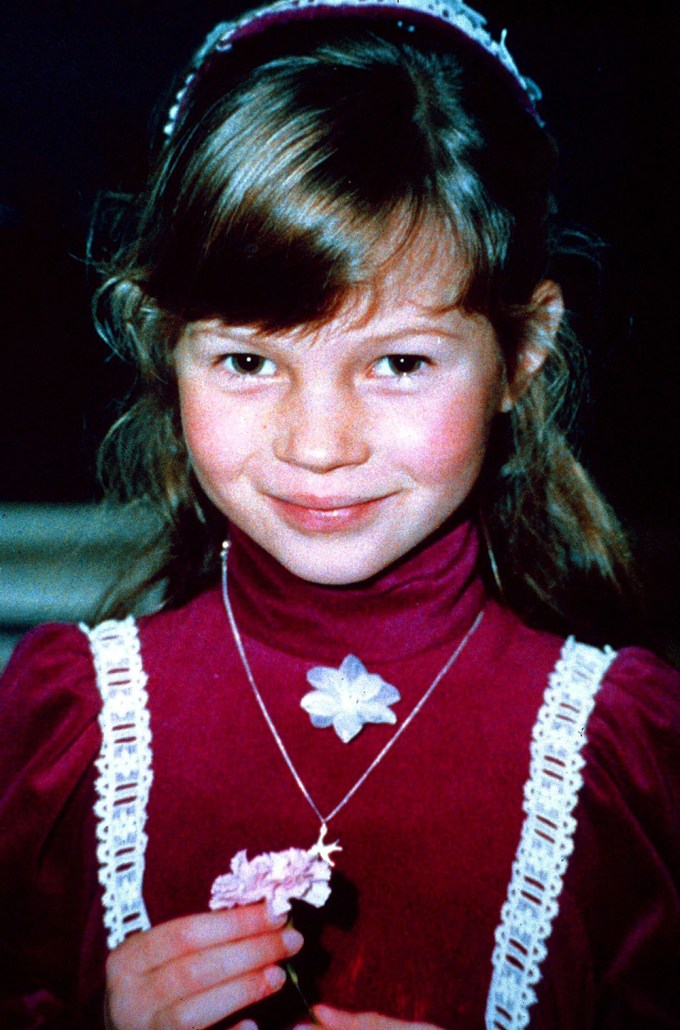 Kate Moss as a Child