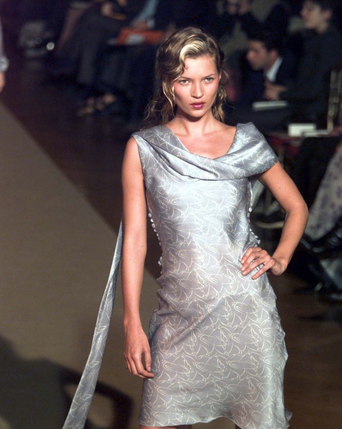 Kate Moss Walks Stella McCartney for Chloe