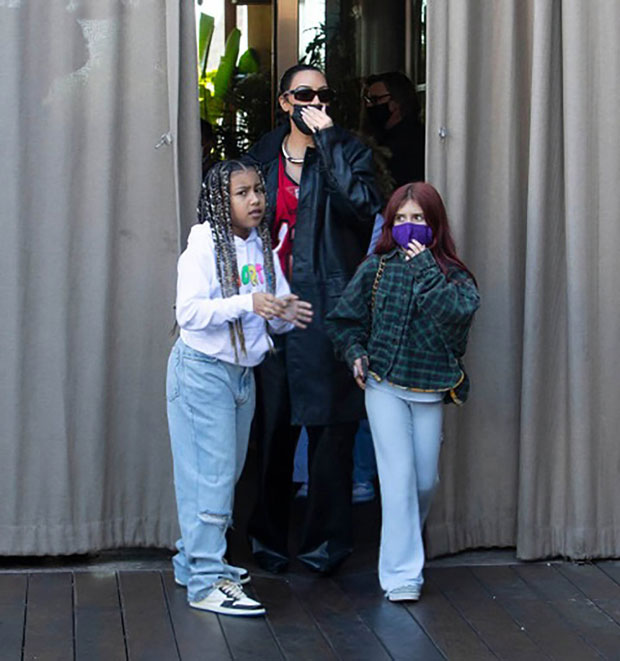 Kim Kardashian, North West, Penelope Disick 