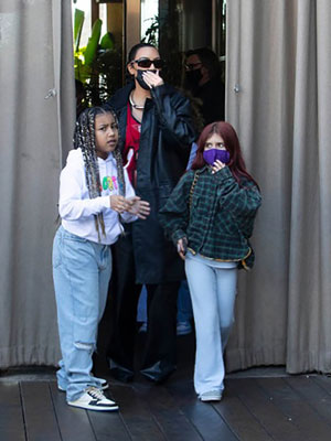 Kim Kardashian, North West, Penelope Disick