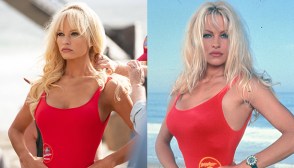 Lily James Pamela Anderson