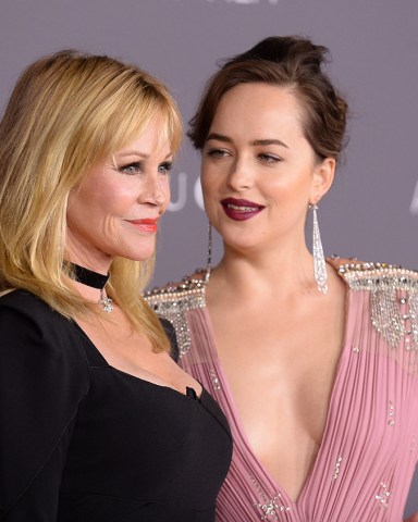 Melanie Griffith and daughter Dakota Johnson
LACMA: Art and Film Gala, Los Angeles, USA - 04 Nov 2017
2017 LACMA Art + Film Gala Honoring Mark Bradford And George Lucas Presented By Gucci