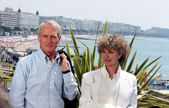 Paul Newman & Joanne Woodward at Cannes