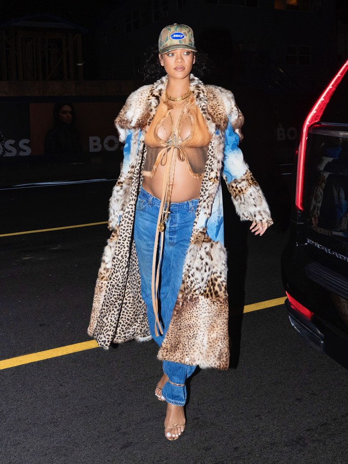 Rihanna Heads To Giorgio Baldi