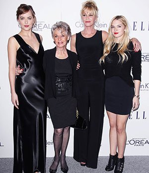 Tippi Hedren, Melanie Griffith, Dakota Johnson, Stella Banderas