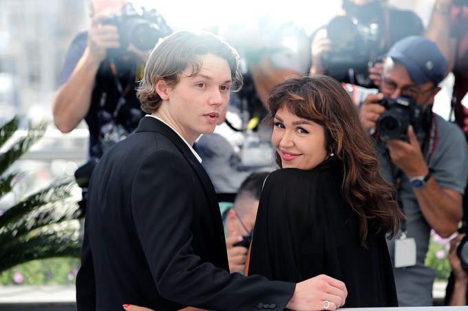 Jack & Mercedes Kilmer Smile At Cannes