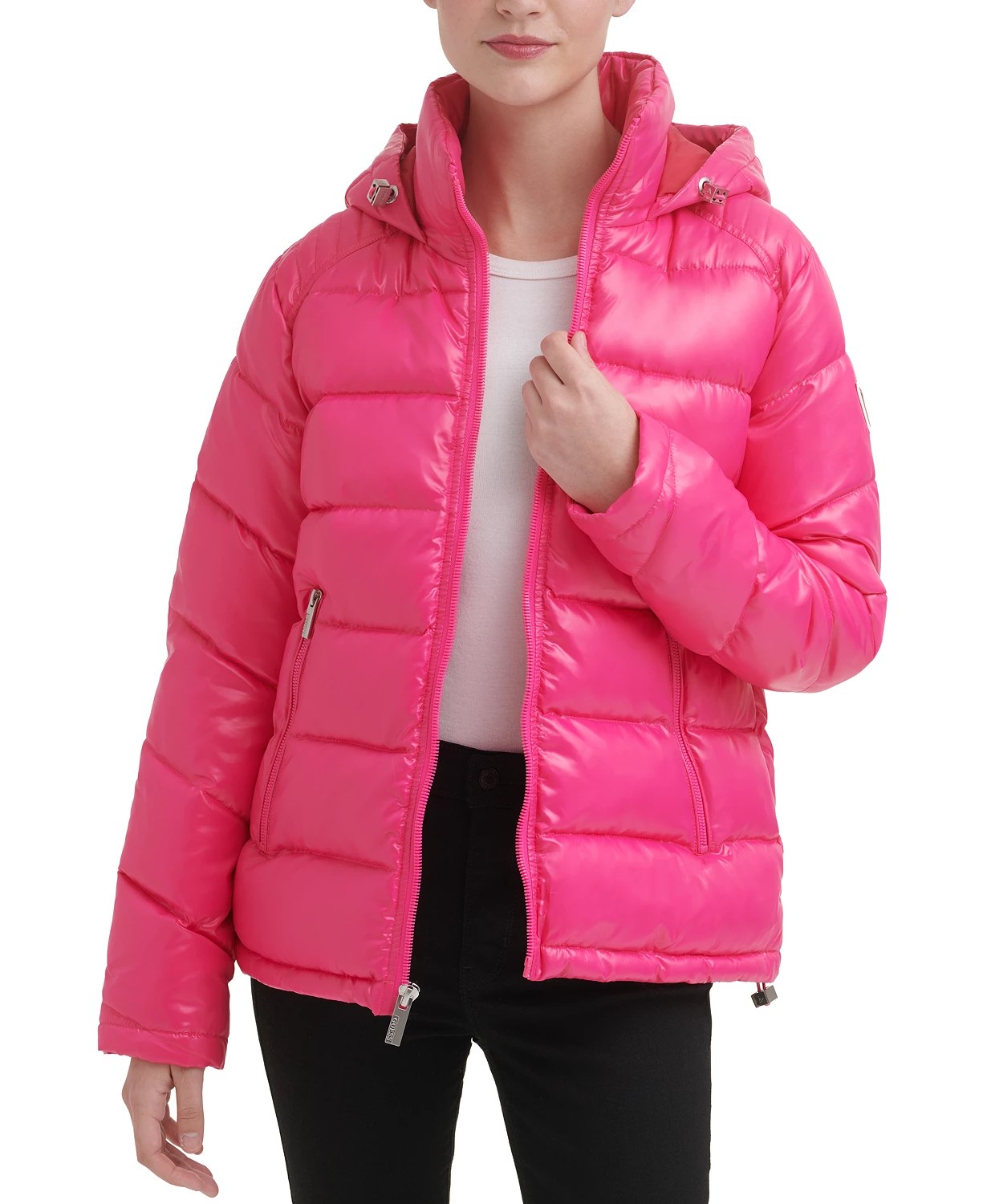 pink coat