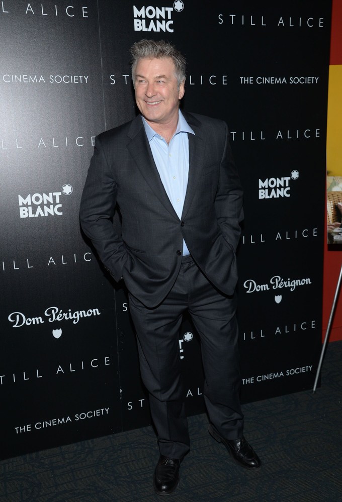 Alec Baldwin At A Screening Of ‘Still Alice’