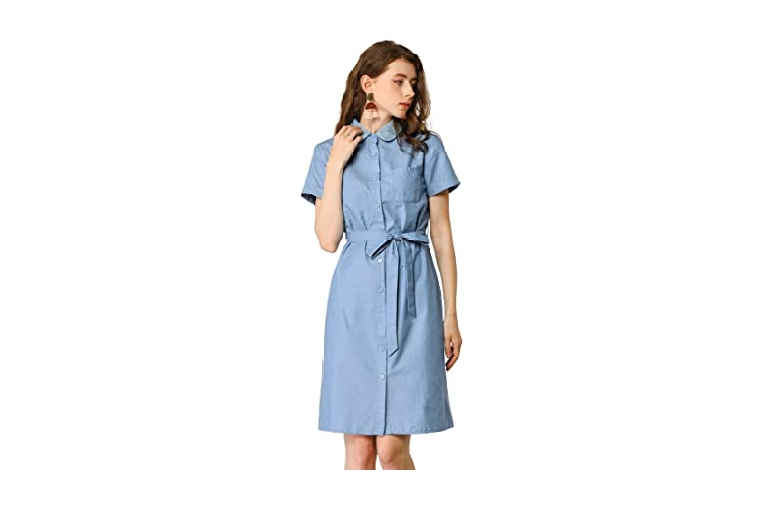 womens chambray dress reviews