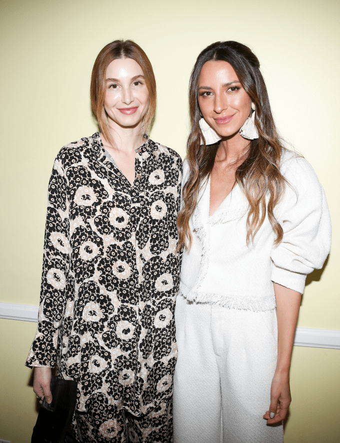 Arielle Charnas and Whitney Port Rosenman