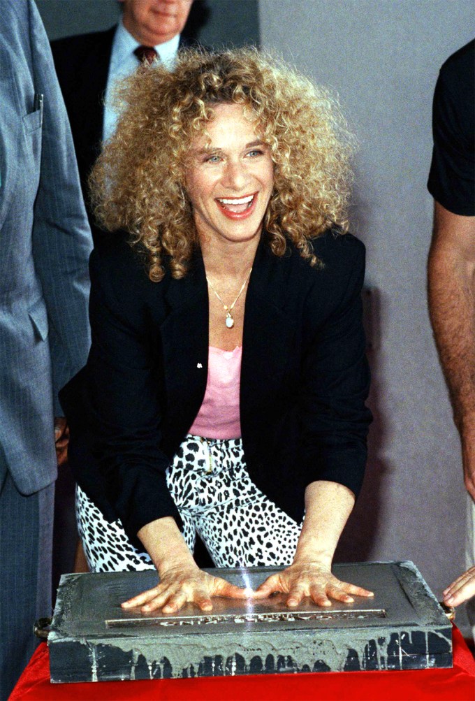 Carole King At Hollywood’s Rock Wall
