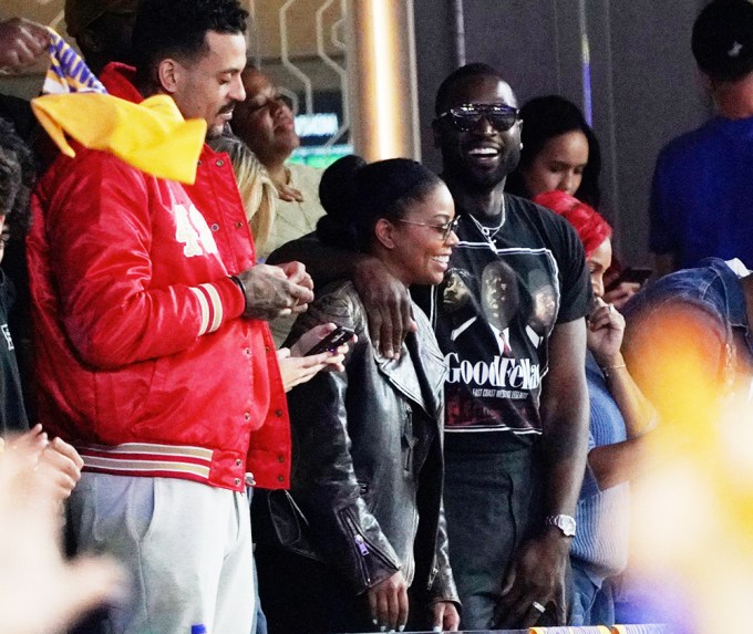 Matt Barnes, Gabrielle Union, & Dwyane Wade