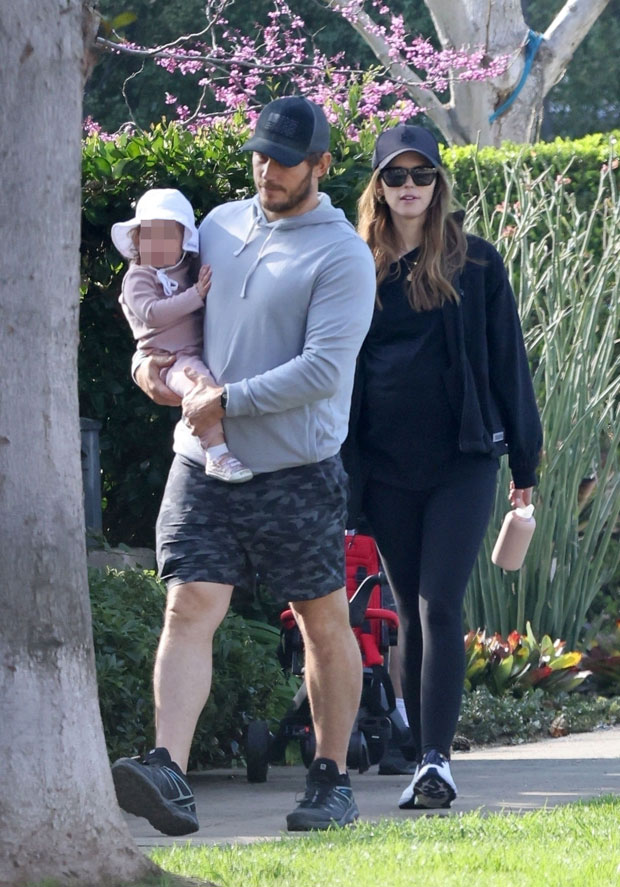 Chris Pratt, Katherine Schwarzenegger, Lyla