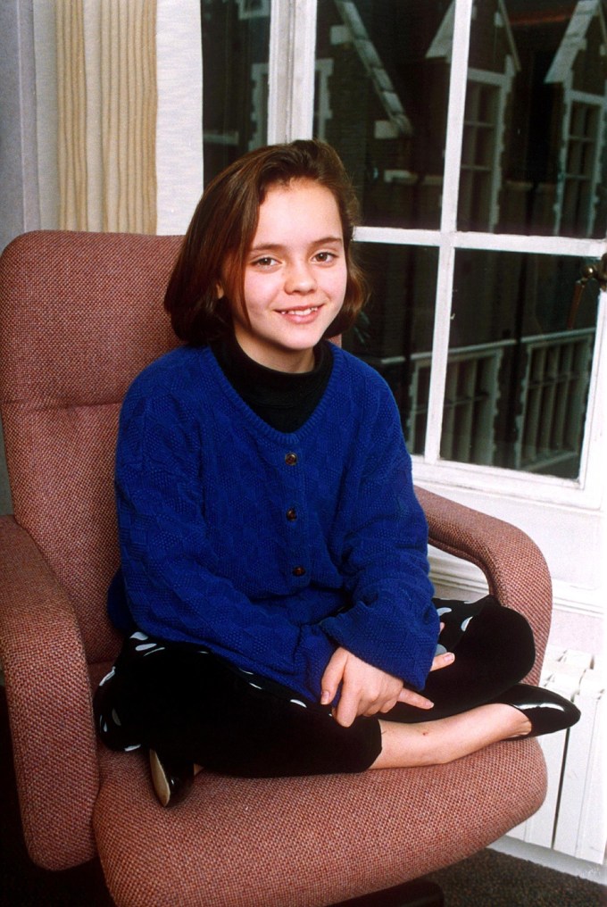 Christina Ricci in 1991