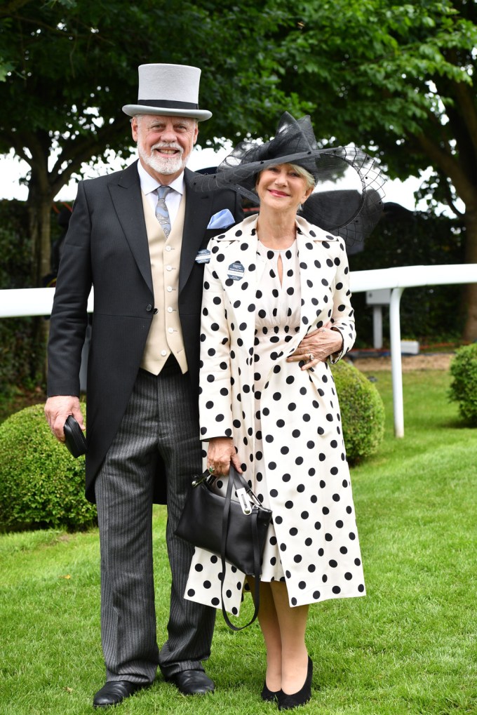 Helen Mirren & Taylor Hackford In The U.K.