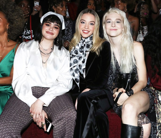 Barbie Ferreira, Sydney Sweeney & Hunter Schafer At Tommy Hilfiger