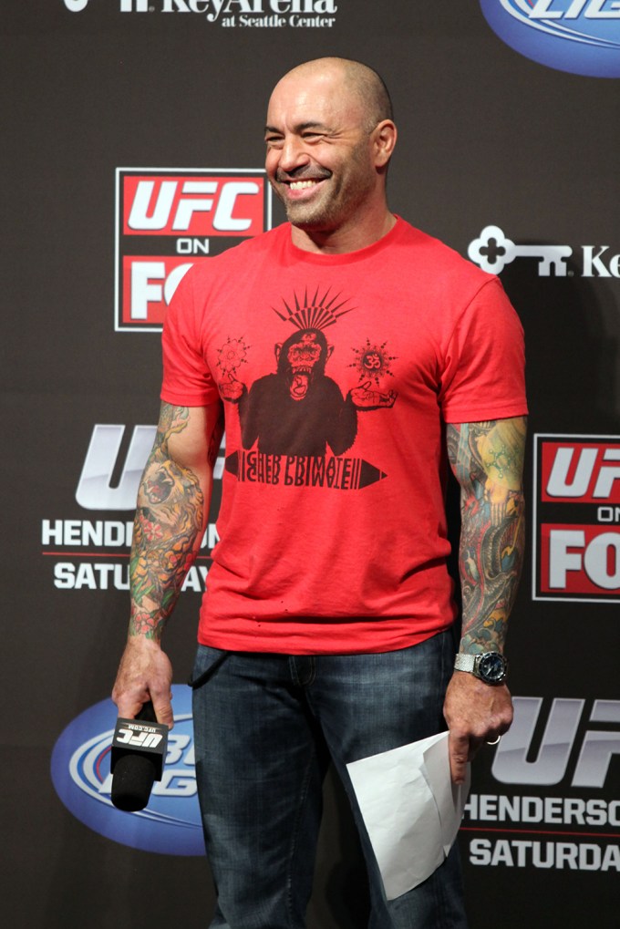 Joe Rogan at a UFC event on FOX