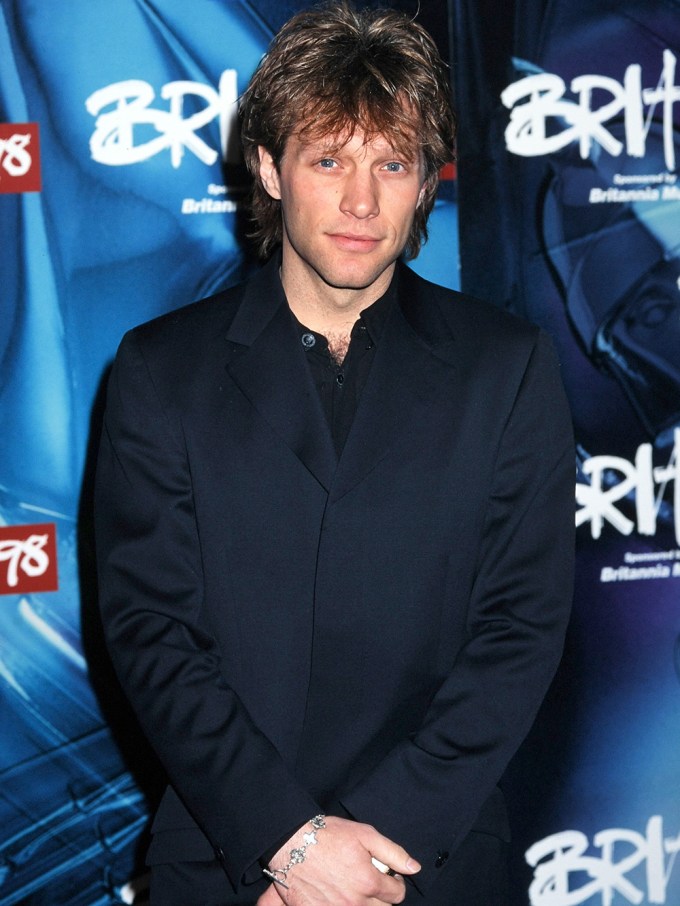 Jon Bon Jovi At The 1998 Brit Awards