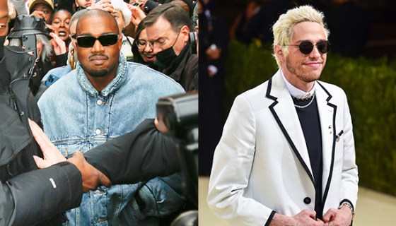 Kanye West & Pete Davidson