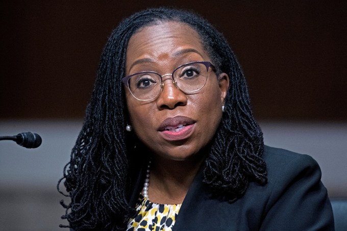 Ketanji Brown Jackson At Her Senate Judiciary Committee Hearing