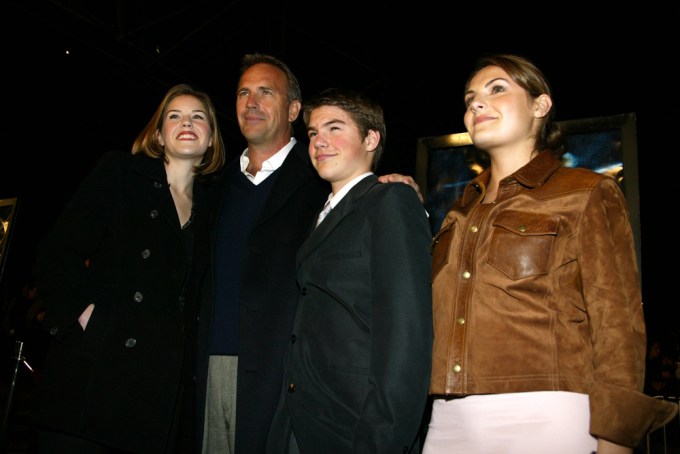 Kevin Costner & The Kids at the ‘Dragonfly’ Premiere