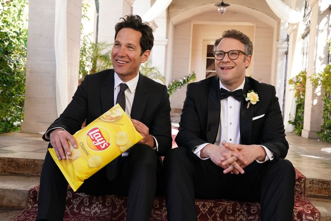 Paul Rudd & Seth Rogen For Lay’s