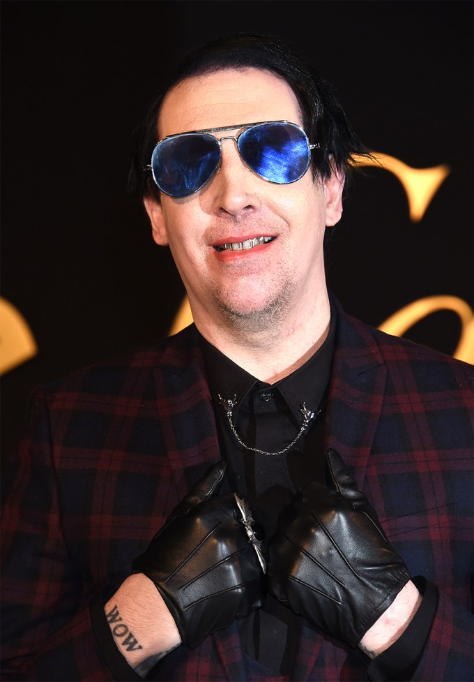 Marilyn Manson At A Cartier Event