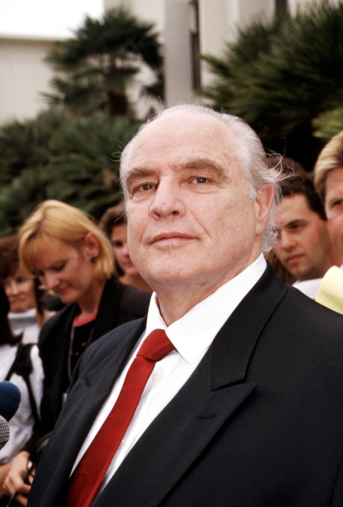 Marlon Brando At His Son’s Trial