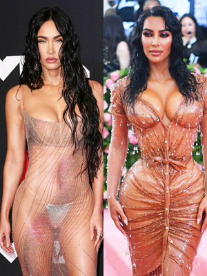 Megan Fox Kim Kardashian