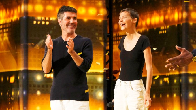 Nightbirde & Simon Cowell