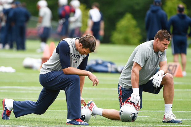 Tom Brady, Rob Gronkowski 