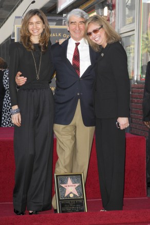 Sam Waterston with daughter Katherine and wife Lynn Waterson
Sam Waterston Honored With A Star On The Hollywood Walk Of Fame, Los Angeles, America - 07 Jan 2010