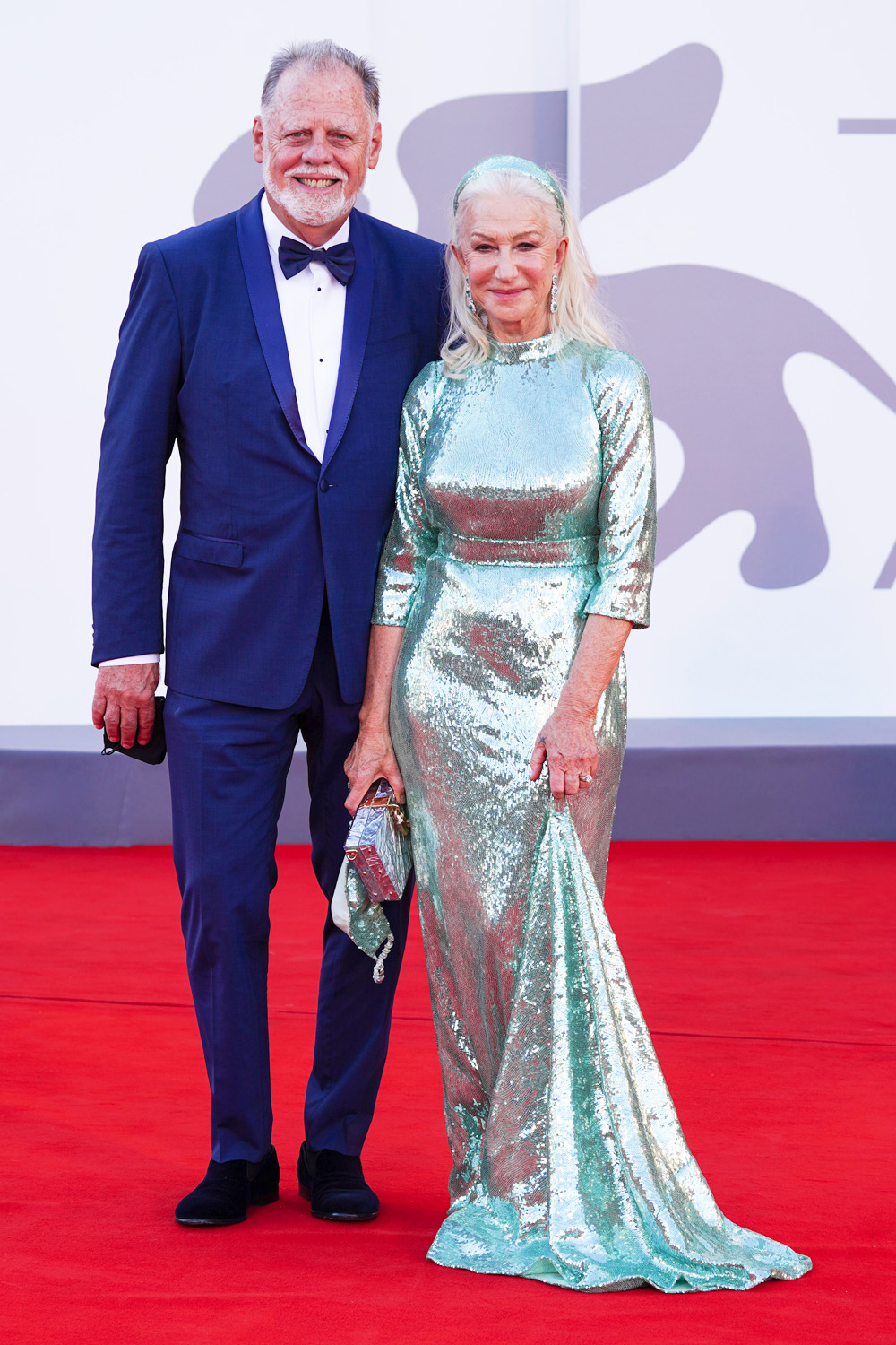 Taylor Hackford and Helen Mirren
'Parallel Mothers' premiere and Opening Ceremony, 78th Venice International Film Festival, Italy - 01 Sep 2021