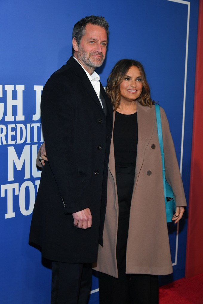 Peter Hermann and Mariska Hargitay