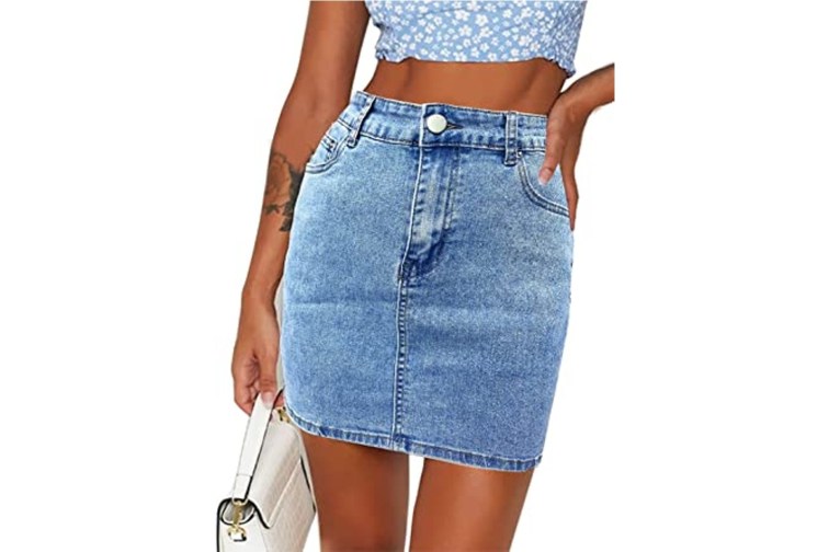 denim skirt reviews