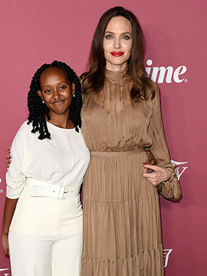 Zahara Jolie-Pitt, Angelina Jolie