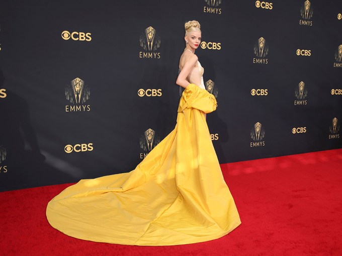 Anya Taylor-Joy At The 2021 Emmys