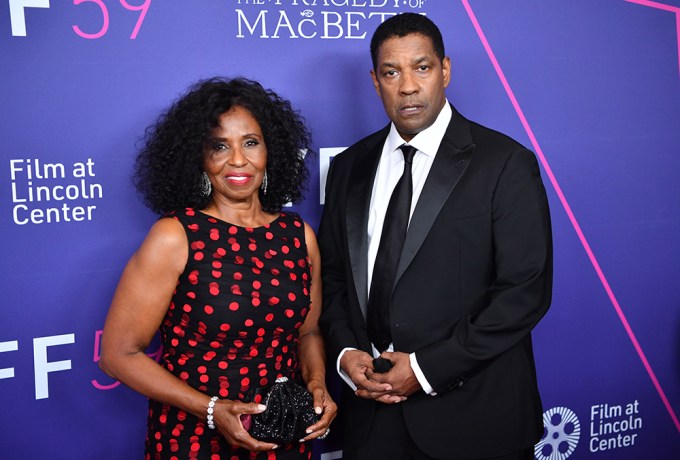 Denzel & Pauletta Washington in 2021