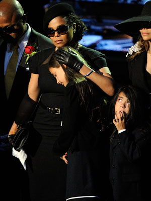 Janet Jackson, Paris Jackson, Blanket Jackson