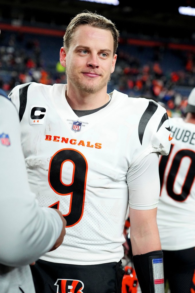 Joe Burrow After A Win With The Bengals