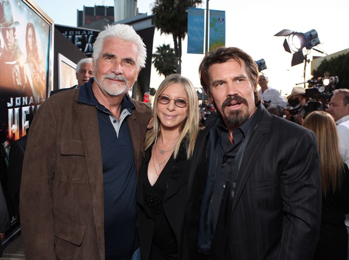 James Brolin, Barbra Streisand & Josh Brolin